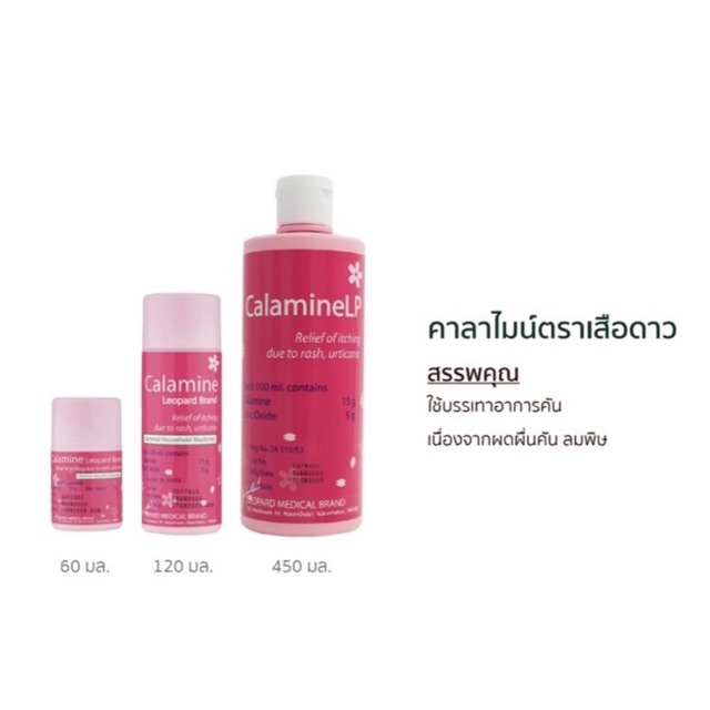 ส่งไว-คาลาไมน์-zinc-แต้มสิว-ตราเสือดาว-แก้คัน-ผดผื่น-พร้อมส่ง