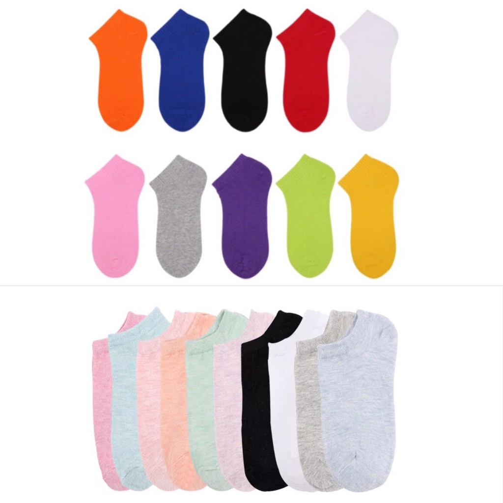 ภาพสินค้าเลือกสีได้ ถุงเท้าญี่ปุ่น ใส่ได้ทั้งหญิง-ชาย จากร้าน siberrt บน Shopee ภาพที่ 3