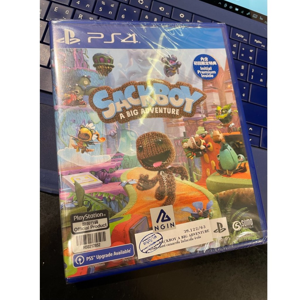 Sackboy A Big Adventure PS4 มือสองสภาพใหม่กรีดซิล ซิลยังหุ้มอยู่แบบใน ...