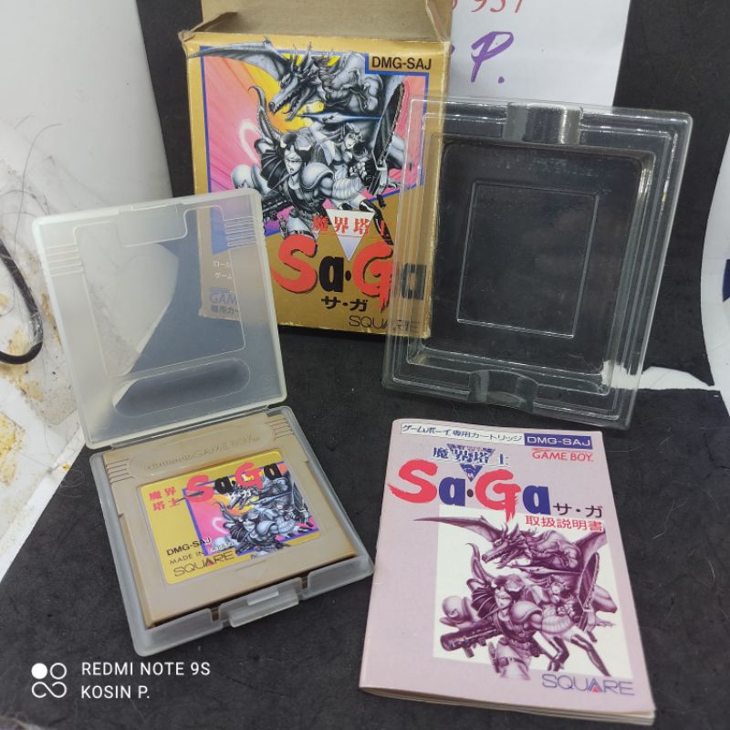 ตลับแท้-งานกล่อง-saga-gameboy-จากผู้สร้าง-final-fantasy-สภาพดี-คู่มือครบ-ใช้งานได้ปกติ-สำหรับสะสม-สินค้าดี-ไม่มีย้อมแมว