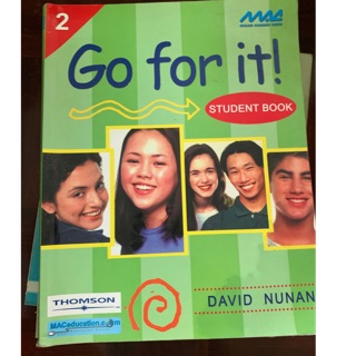 หนังสือเรียนภาษาอังกฤษ Go for it! Student book มือ 2 ม2