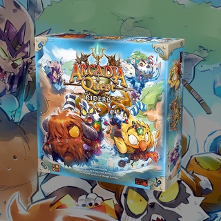 Arcadia Quest: Riders + Mount Pack 1 &amp; 2 + Frost Dice (Expansion) (Kickstarter Edition) [BoardGame]