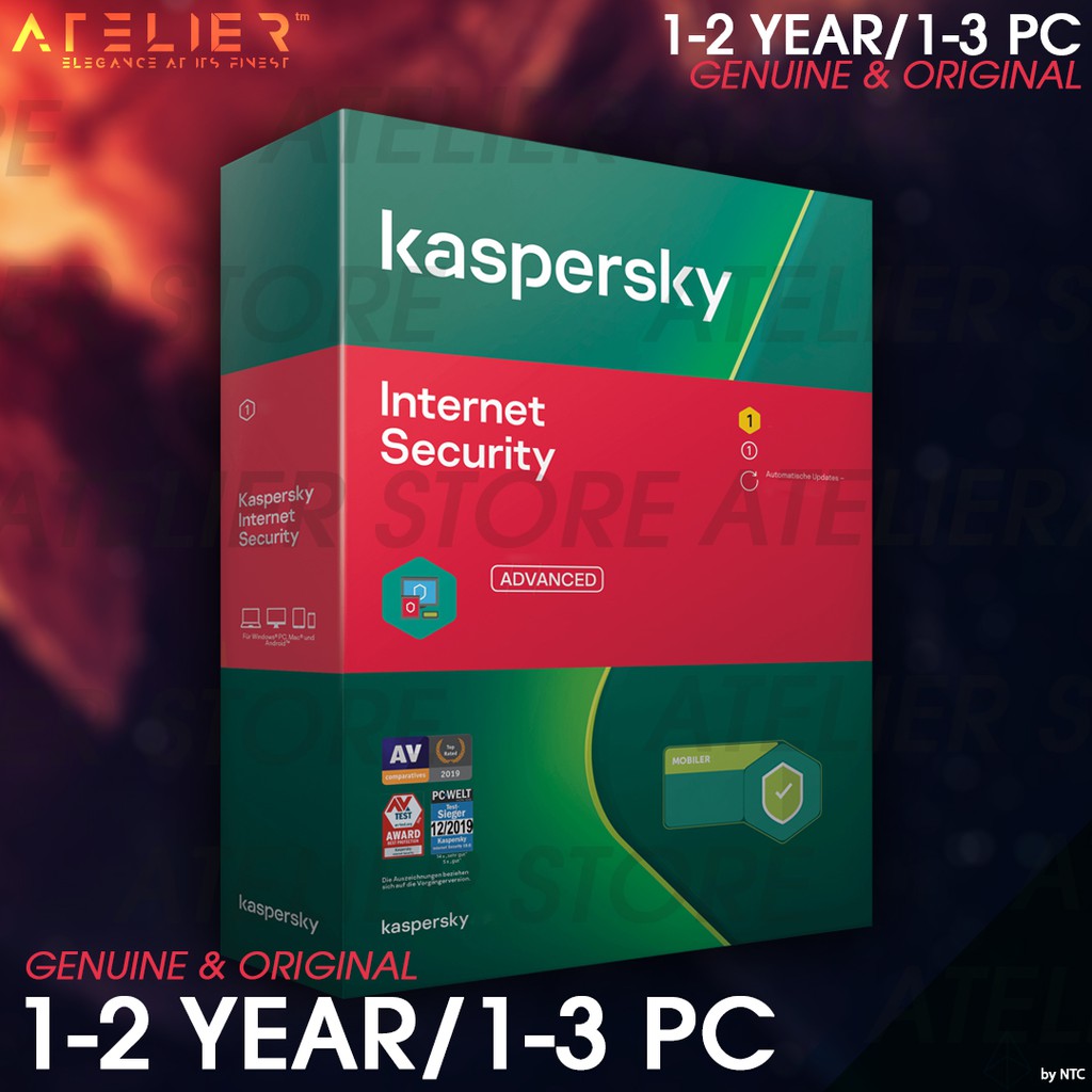 ภาพหน้าปกสินค้าKaspersky Internet Security 2023 จากร้าน atelierstore บน Shopee