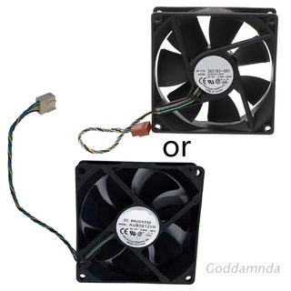 GODD  90*90*25mm 9025 DC 12V 0.6A 4-Pin PWM Computer Cooling Fan For Delta AUB0912VH