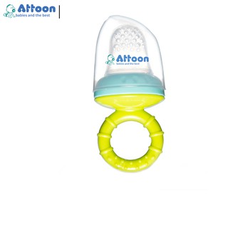 ATTOON จุกนมซิลิโคนดูดผักผลไม้ ที่กัดผลไม้ซิลิโคนจุกดูดอาหารเด็ก  Silicone baby food