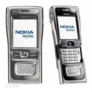 Nokia N91 8GB WiFi GPS โทรศัพท์มือถือ ของแท้ ครบชุด Original Full Set