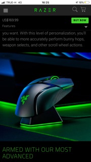ภาพขนาดย่อของภาพหน้าปกสินค้าRazer Basilisk Ultimate Wireless Gaming Mouse จากร้าน itfriends บน Shopee