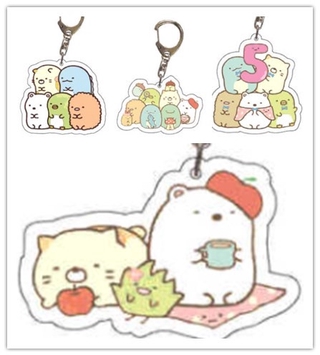 พวงกุญแจ จี้ตุ๊กตา Sumikko Gurashi น่ารัก สําหรับตกแต่ง