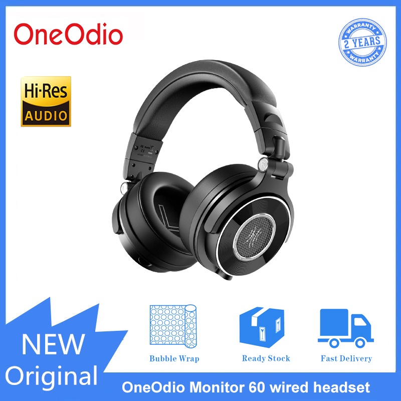 Oneodio Monitor 60 High-Resolution Audio Wired Headphones, Professional DJ  Monitor Headphones with Microphone