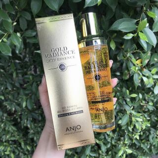 เอสเซ้นต์ผสมทองคำบริสุทธิ์ 99.9%ANJO Gold Radiance Skin Essence 24K Whitening &amp; Anti Wrinkle 150ml