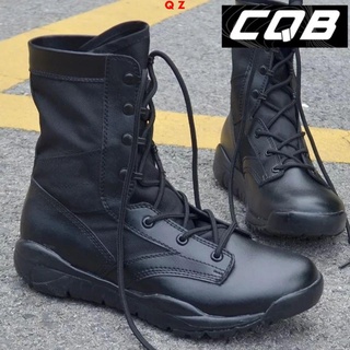 ภาพหน้าปกสินค้าQzhigh Top CQB รองเท้าบูทคอมแบทน้ําหนักเบา 511 สไตล์ทหารสําหรับผู้ชายและผู้หญิง ซึ่งคุณอาจชอบราคาและรีวิวของสินค้านี้