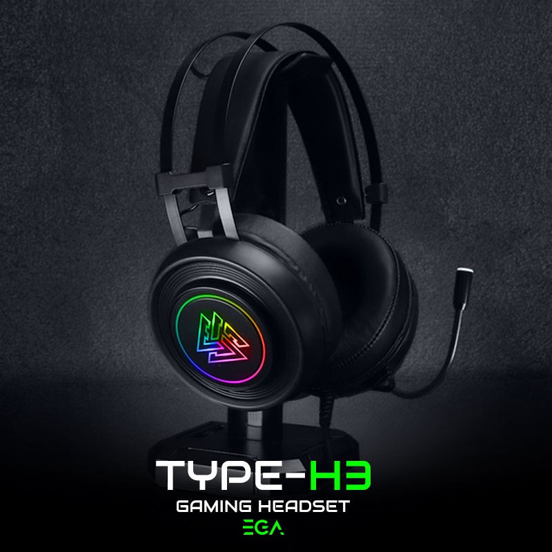 ภาพหน้าปกสินค้าหูฟังเกมมิ่ง EGA TYPE H3 หูฟังคอม เสียง Surround 7.1 ประกันศูนย์ 2 ปี จากร้าน huskshop บน Shopee