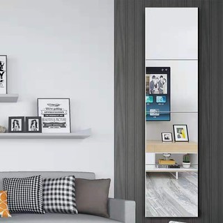 mixx กระจกเต็มตัว กระจกแต่งตัวติดผนัง ประหยัดพื้นที่ หอพักนักศึกษา Euro style mirror กระจกส่องเต็มตัว รับประกันกระจกแตก