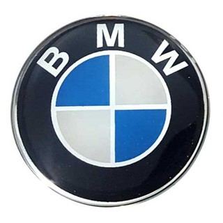 ราคาต่อ 2 ดวง 60mm. สติกเกอร์ BMW บีเอ็มดับบลิว สติกเกอร์เรซิน sticker rasin 60 mm. (6 cm.)