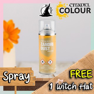 (Spray) ZANDRI DUST SPRAY : Citadel Paint แถมฟรี 1 Witch Hat
