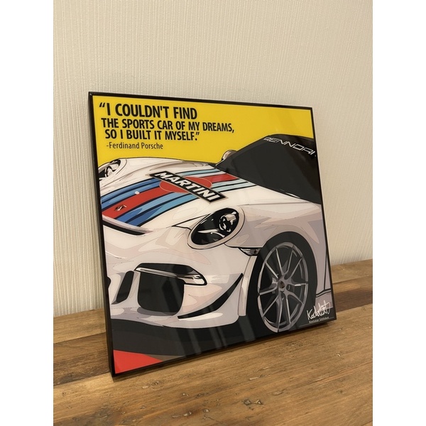 car-10-กรอบรูป-ตกแต่งห้อง-ตกแต่งบ้าน-มีที่แขวนพร้อมติดตั้งขึ้นผนัง
