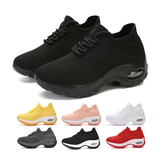 SKYE 7 สี รองเท้าผ้าใบ เพื่อสุขภาพ สำหรับผู้หญิง 35--42 รองเท้าแฟชั่น ผู้หญิง