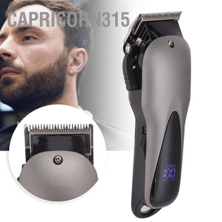 Capricorn315 SHINON LED Adjustable Hair Clipper Trimmer Haircut Machine Electric Barber Cutter