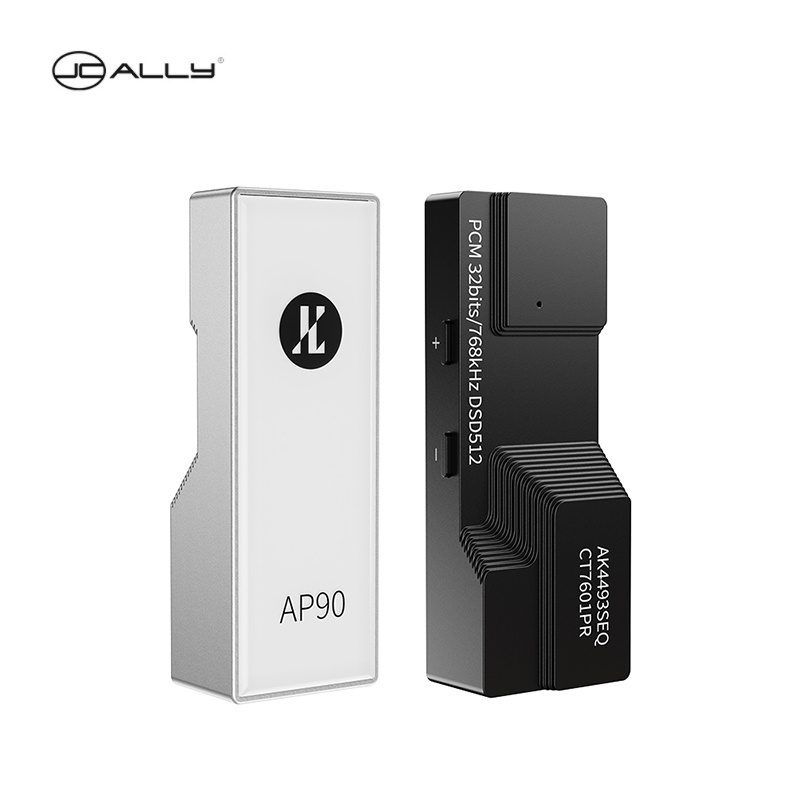 jcally-ap90-เครื่องขยายเสียง-dac-แบบพกพา-พร้อมแอมป์โทรศัพท์-ak4493seq-รองรับ-32bit-768khz-dsd512-หูฟัง-เอาท์พุตสมดุล