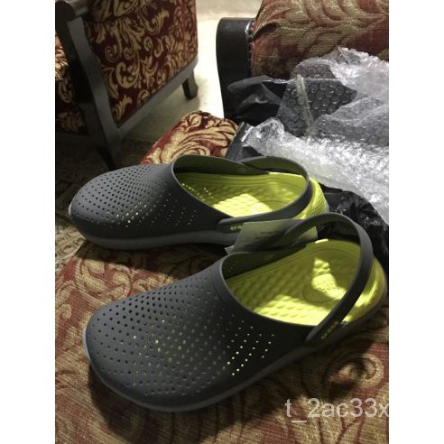 สินค้าอยู่ไทยพร้อมส่ง-ขาย-crocs-literide-พรีเมี่ยมของแท้รองเท้า-อย่างเป็นทางการ-รองเท้าชายหาด