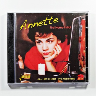 CD เพลง Annette - First Name Initial (2CD - Jasmine) (แผ่นใหม่)