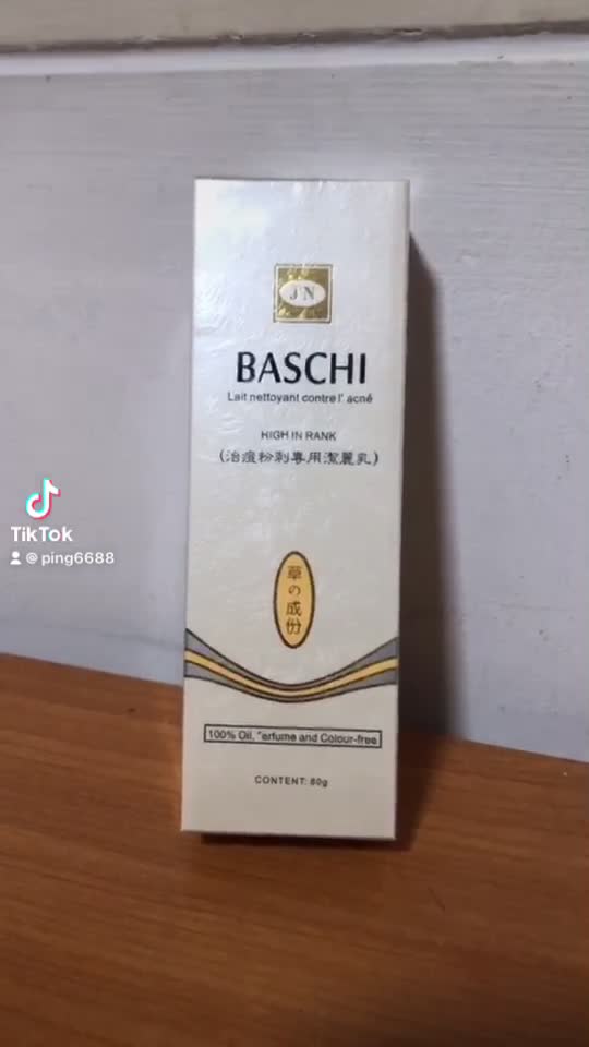 โฟมล้างหน้าบาชิ-baschi-ขนาด80กรัมของแท้