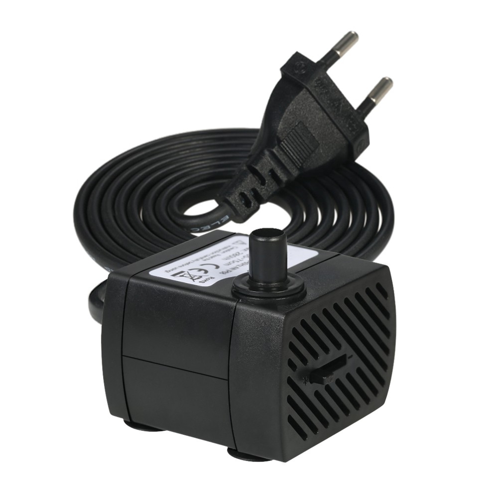 280l-h-4w-submersible-water-pump-for-aquarium-tabletop-fountains-pond-water-gardens-and-hydroponic-systems-with-one-nozzle-4-9ft-1-5m-power-cord