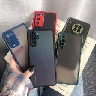 เคสหลังด้านขอบสี samsung  A21S / A11 / M11 / A10 / A20 / A30 / A10S / A20S / A30S / A50 / A50S / S21เคสซัมซุง เคสนิ่ม