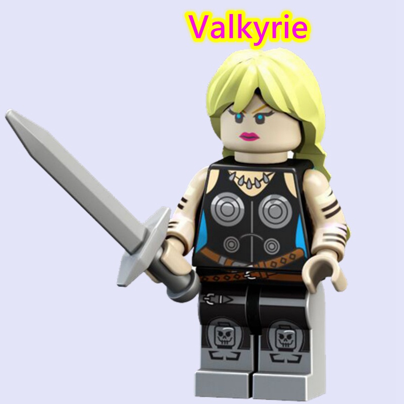 ของเล่นตัวต่อเลโก้-marvel-thunder-god-valkyrie-เข้ากันได้กับของเล่นสําหรับเด็ก