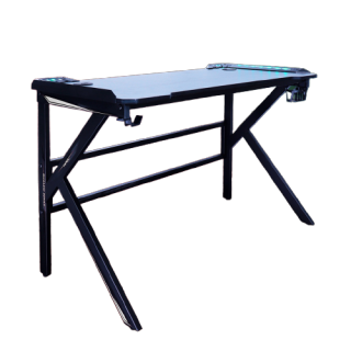โปรโมชั่น : โค้ดShopeeCLFEB200ลด10%Tengu โต๊ะเกมมิ่ง รุ่น Musashi gaming desk หน้าโต๊ะ 120x60 ซม. ดีไซน์ขาตัว K พร้อมไฟ LED มีรับประกันโดยแบรนด์ไทย