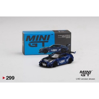 MiniGT No. 299 LB-Silhouette WORKS GT NISSAN 35GT-RR Ver.2 LBWK Blue