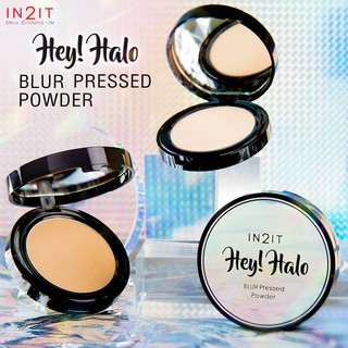 In2it Hey! Halo Blur Pressed Powder อินทูอิท เฮ้ เฮลโหล เบลอ แป้งเบลอรูขุมขน