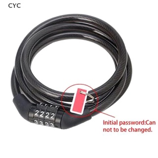 CYC Cycling security 4 digit combination password bike bicycle cable chain lock CY