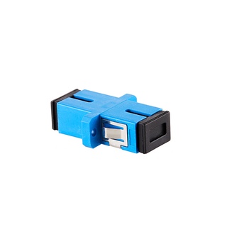 50PCS Optical Fiber Adapter Coupler Flange SC-SC Single-Mode SC UPC Simplex Mode SC Optical Fiber Coupler SC Fiber Flang