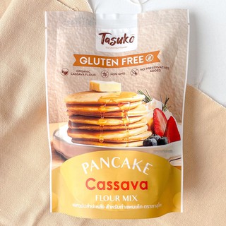 สินค้า TASUKO 🥞 Gluten Free Pancake Cassava Flour Mix  ฟลาวมันสำปะหลังสำหรับแพนเค้ก ไม่มีกลูเตน ตราทาสุโกะ