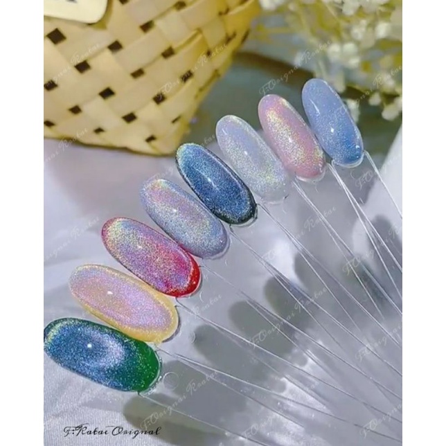 สีเจลท๊อปโฮโรแกรม-พร้อมส่ง