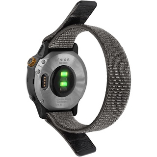 สินค้า สาย Garmin ไนล่อน Ultra light Fenix 7S/6s sapphire solar/5S Plus/Instinct 2S/Descent Mk2S/D2 Nylon Watch Bands strap
