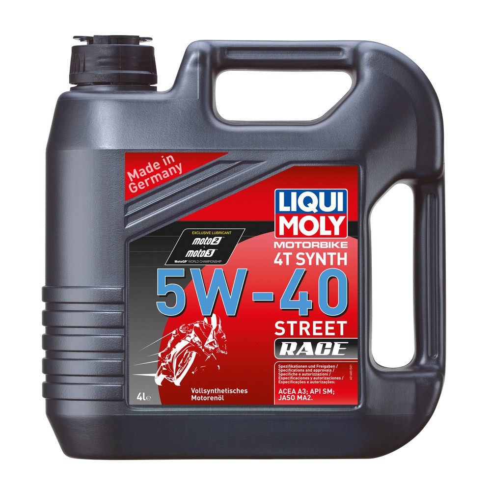 โค้ด-247octลด130-liqui-moly-motorbike-5w-40-street-race-4l-น้ำมันเครื่องมอเตอร์ไซค์-ขนาด-4-ลิตร