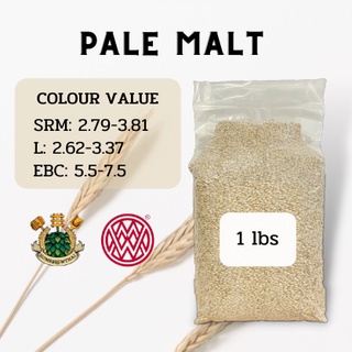 ภาพหน้าปกสินค้าPale malt เพล มอลต์ (Weyermann) (1 lbs) ที่เกี่ยวข้อง