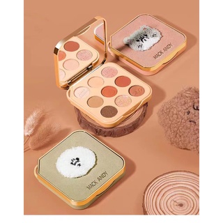 MK326 MACK ANDY CUTE PET SILKY SOFT EYESHADOWS แมคแอนดี้ อายแชโดว์ 9 สี ซิลกี้ ซอฟท์