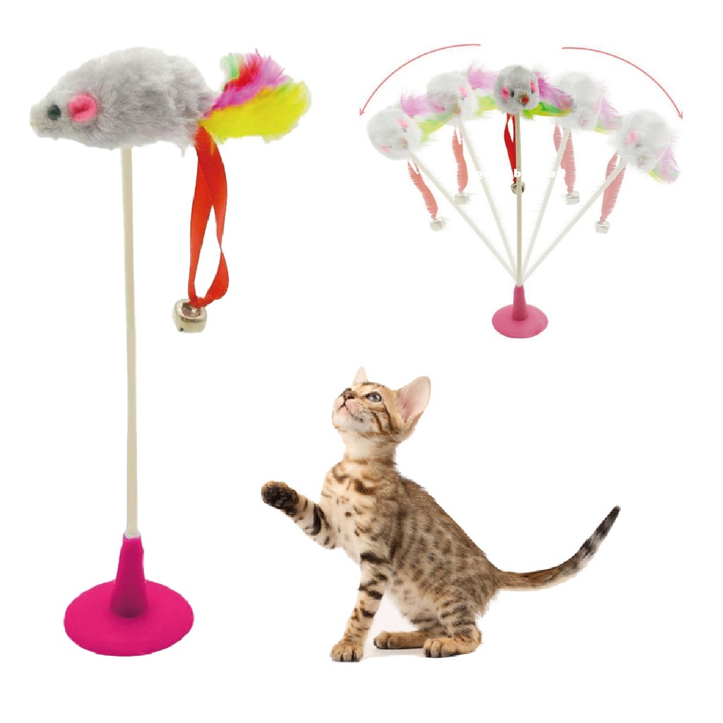 ภาพหน้าปกสินค้าLZM010 Hisopetshop ของเล่นแมวรูปหนู