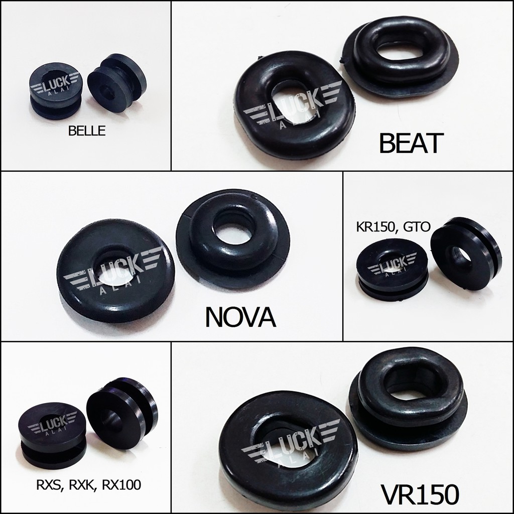 รูปภาพของ(ตัวละ) ยางฝากระเป๋า BEAT / BELLE / KR,GTO / NOVA / RXS,RXK,RX100 / VRลองเช็คราคา