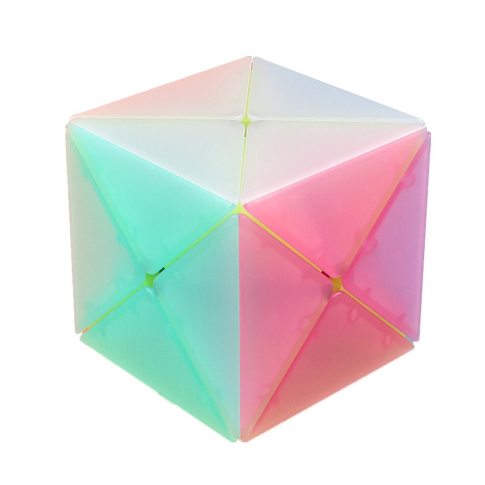 รูบิค-แปลก-ๆ-รูบิค-ของแท้-อย่างดี-qiyi-x-cube-2x2-jelly-color-magic-cube-speed-cube-rubix-cube-qiyi-cube-sharkrubik