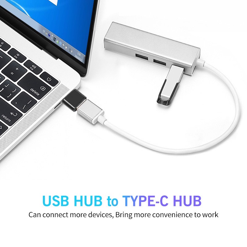 otg-usb-type-c-ใช้สำหรับมือถือรุ่นที่ใช้-type-c-เชื่อมต่อแฟลชไดรฟ์-แป้นพิมพ์-เมาส์-และแปลงเพื่อชาร์จได้