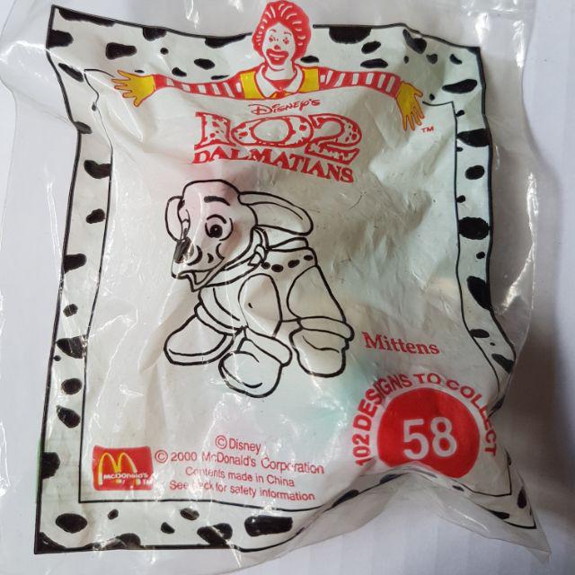 Disney's 102 Dalmatians McDonald happy meal Thailand ปี 2000 VG