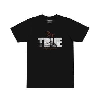เสื้อยืด RC STAY TRUE ผู้ชายและผู้หญิงพลัสขนาดหลวมแขนสั้นด้านบนแฟชั่นลำลองเสื้อยืด