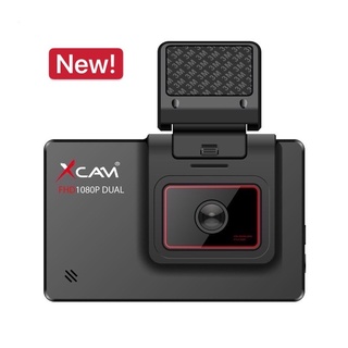 [ของแท้100%✔️รับประกันศูนย์ไทย✔️]กล้องติดรถยนต์ XCAM รุ่น X9 PRO DUAL 1920x1080P Touch Screen 4.0 นิ้ว IPS ระบบ Wifi,GPS