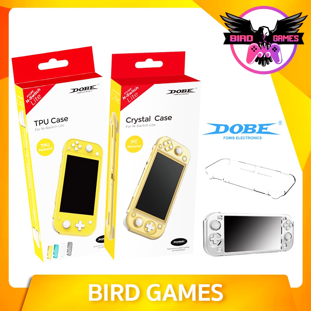 ภาพหน้าปกสินค้ากรอบใส / TPU Crystal Case Nintendo switch Lite ของ DOBE