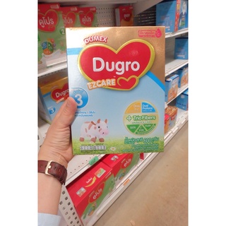 Dumex Dugro EZCARE นมผง  ดูโกร อีแซดแคร์ สูตร 3 600 กรัม นมผงดัดแปลงสูตรต่อเนื่องสำหรับทารกและเด็กเล็ก