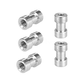 สินค้า 5pcs 1/4\"-20 and 3/8\"-16 Female Spigot Screw Threaded Adapter for Camera Flash L